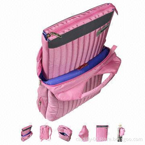 Backpack, made of water repellent nylon fabric